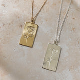 Poppy Pendant (No Chain)