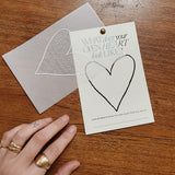 Open Heart Ring | Silver