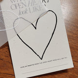 Open Heart Ring | Gold