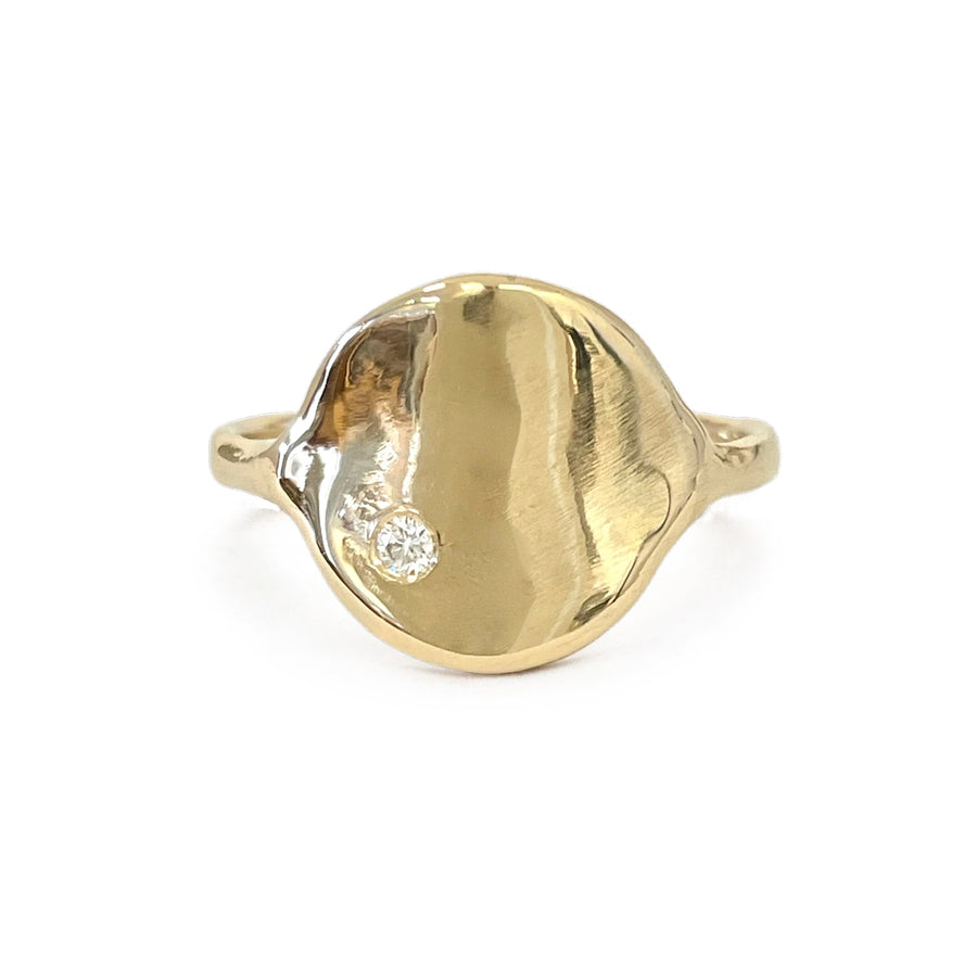 Georgia Ring | Gold + Diamond