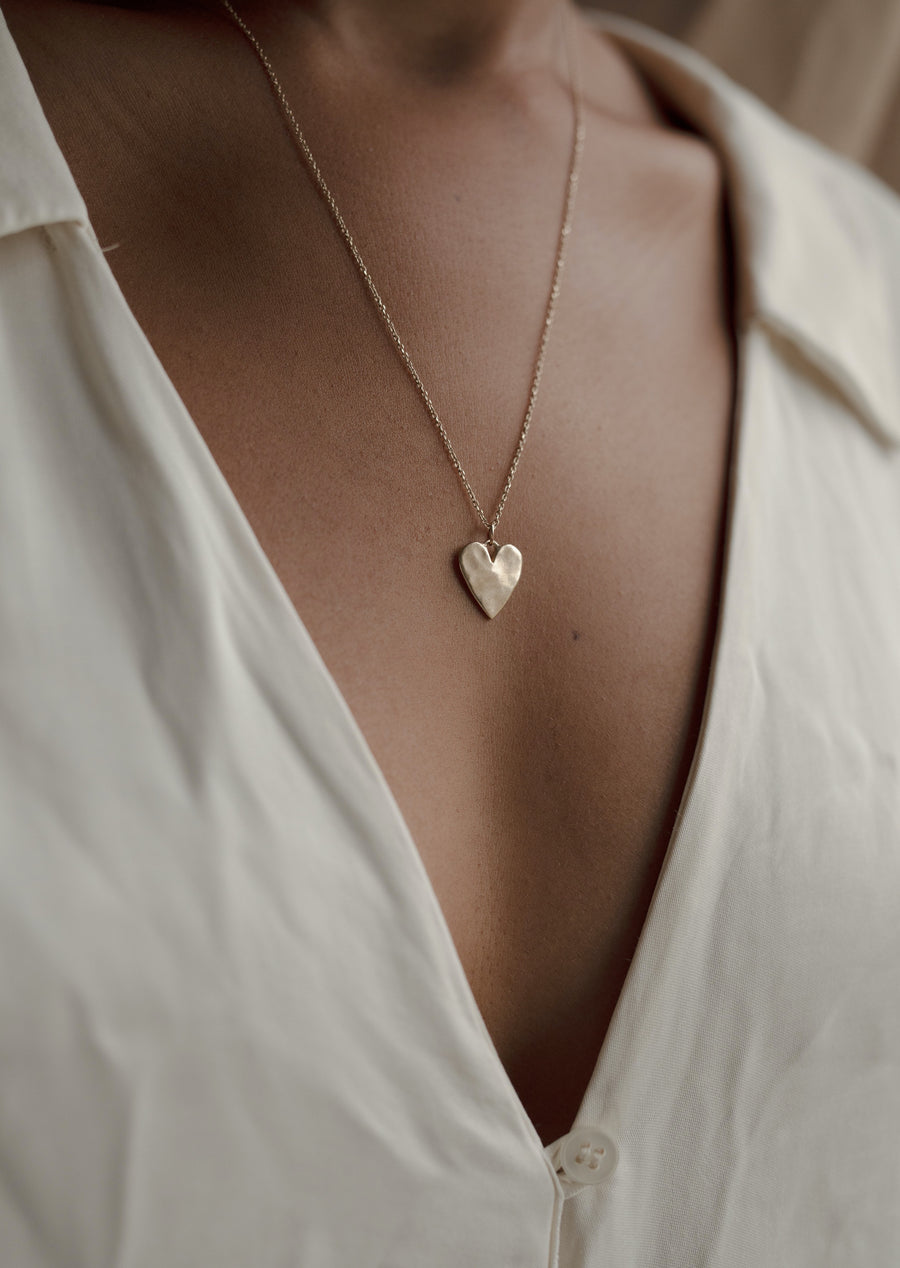 Sweetheart Necklace | Silver
