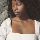 Lavender Flower Pendant (No Chain)